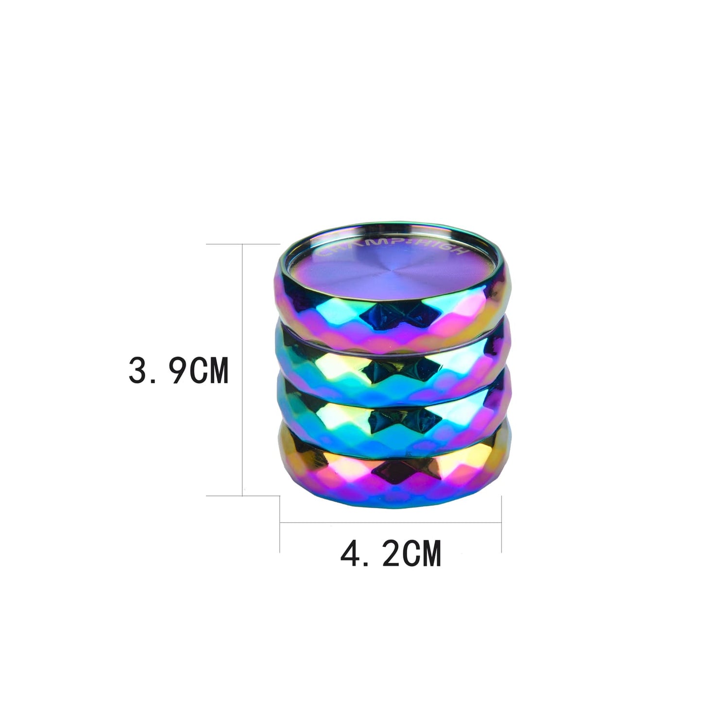 Champ High Rainbow Diamond Grinder 4-teilig ø 42 mm