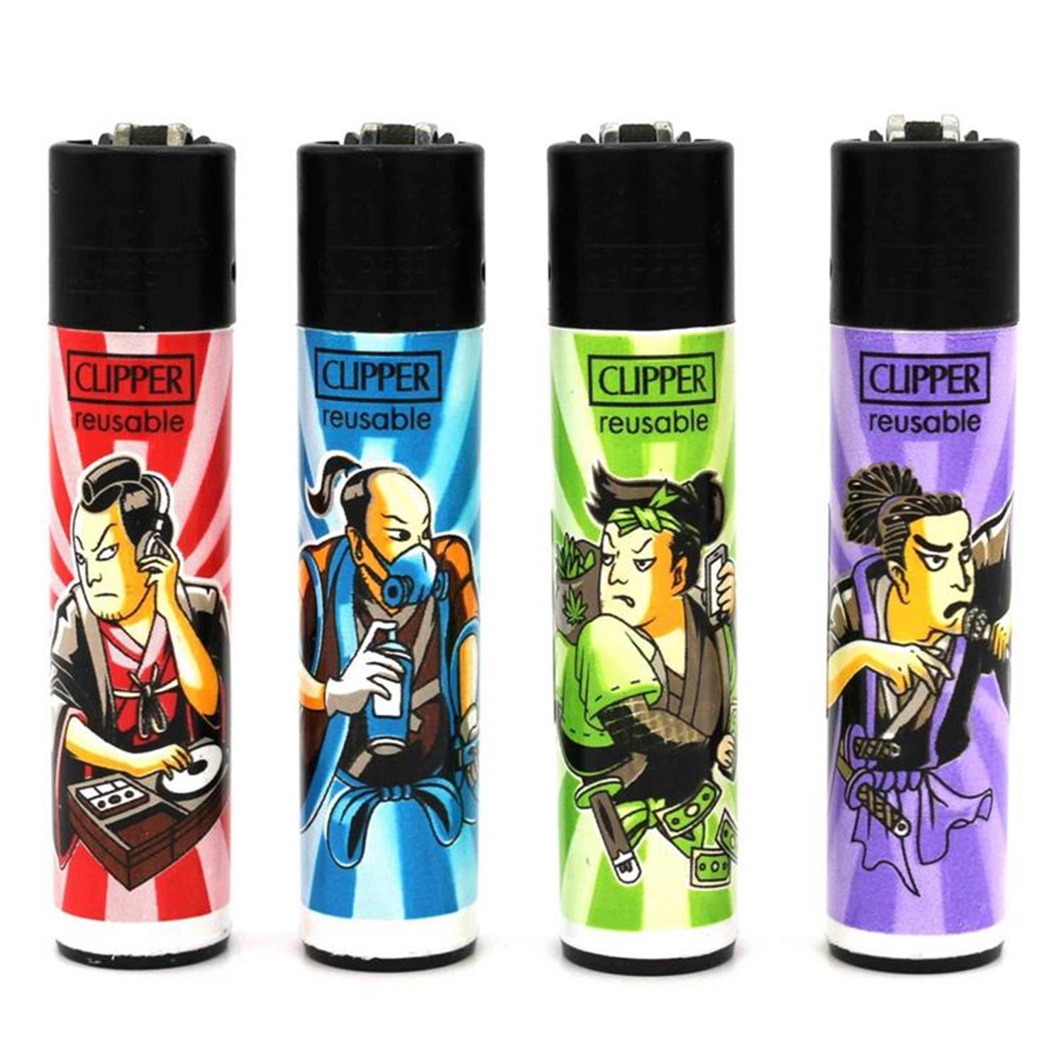 Clipper Classic Feuerzeug Urban Samurai