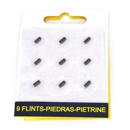 Clipper Flints Feuersteine 9 Stück
