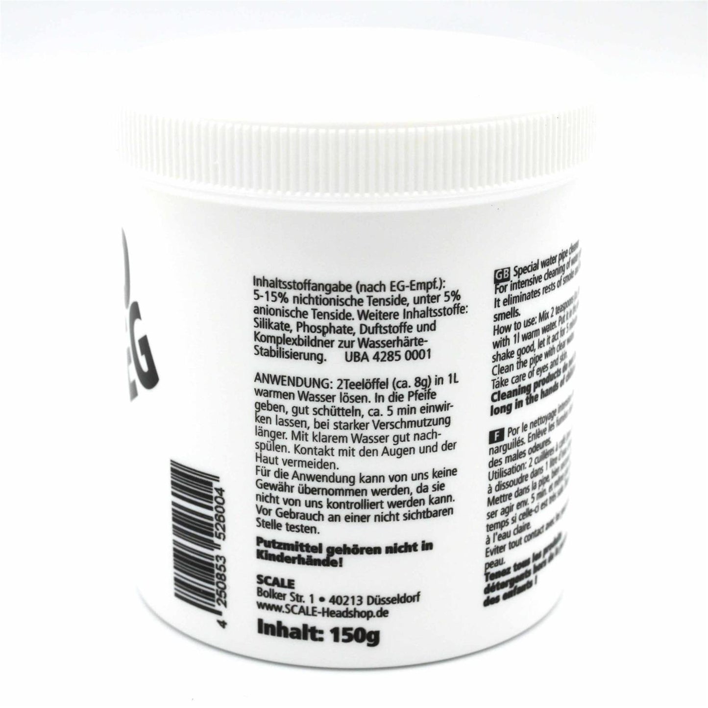 Schmand weg - Spezial Bongreiniger 140g