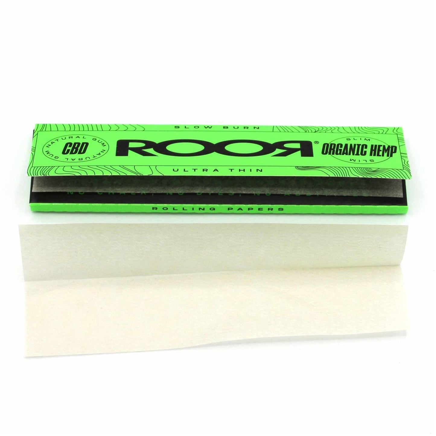 ROOR Organic Hemp King Size Slim Papers