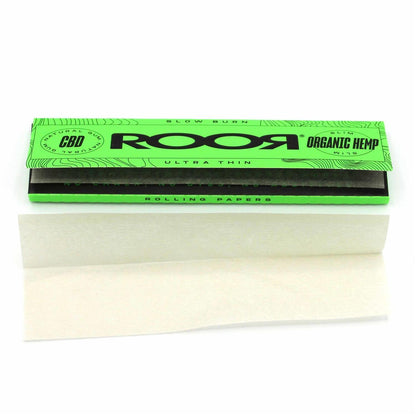 ROOR Organic Hemp King Size Slim Papers