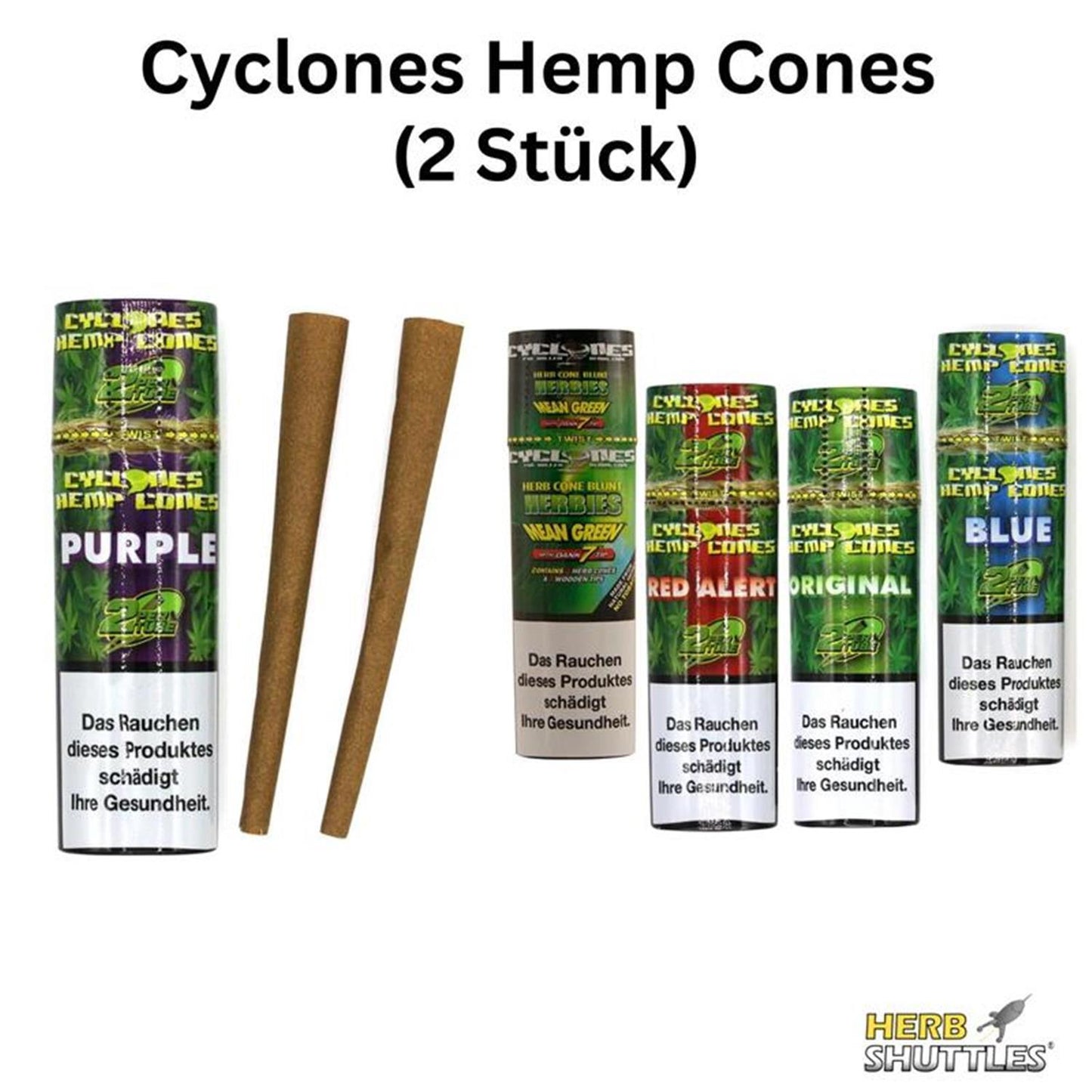 Cyclones Hemp Cones Pre-Rolled