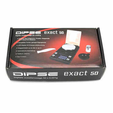 Digitalwaage DIPSE Juwelierwaage EXACT 50 | 50g / 0,001g