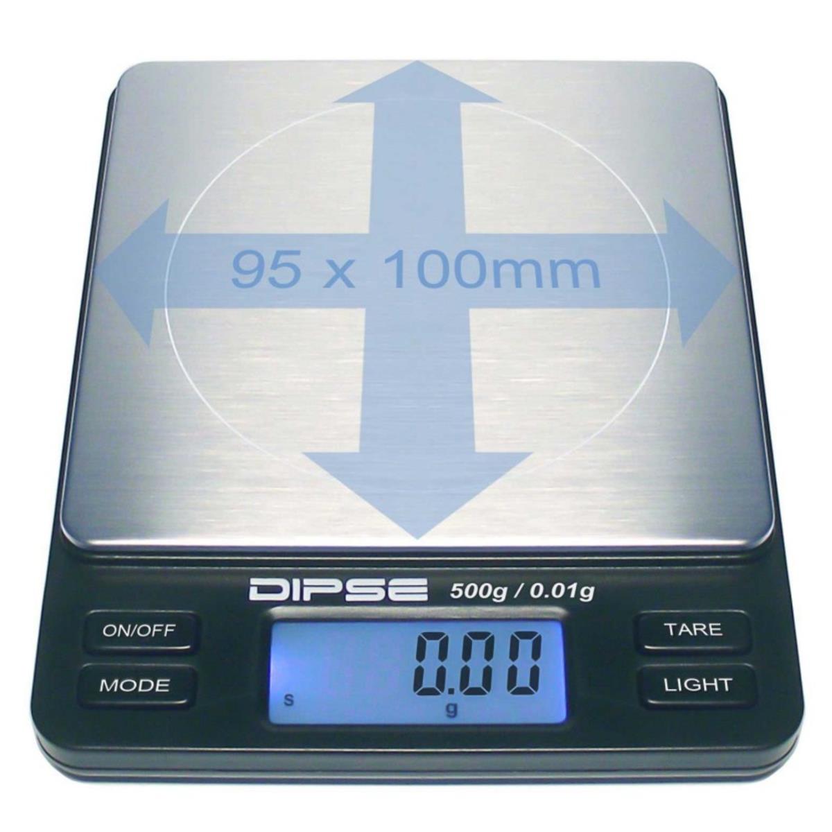 Digitalwaage DIPSE TP-Serie 500g / 0,01g