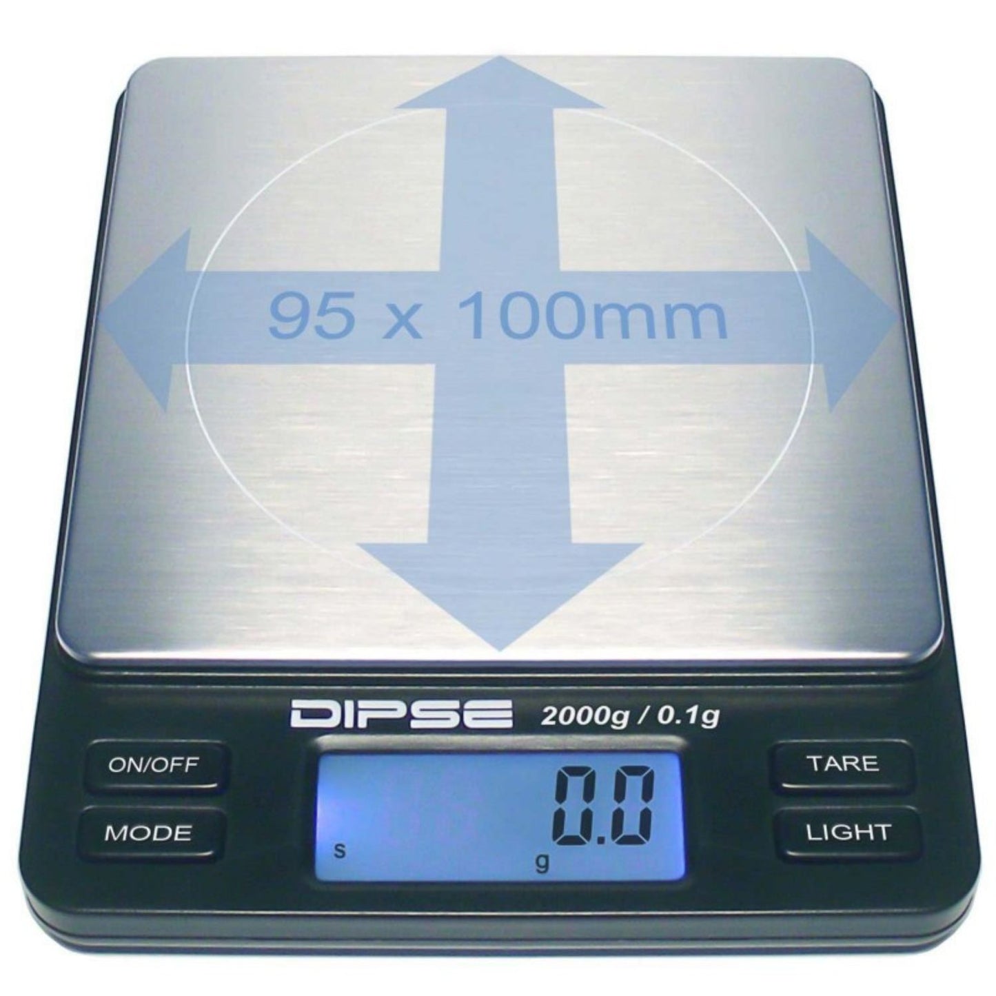 Digitalwaage DIPSE TP-Serie 2000g / 0,1g