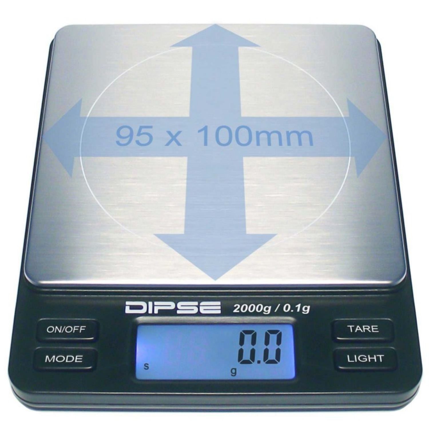 Digitalwaage DIPSE TP-Serie 2000g / 0,1g