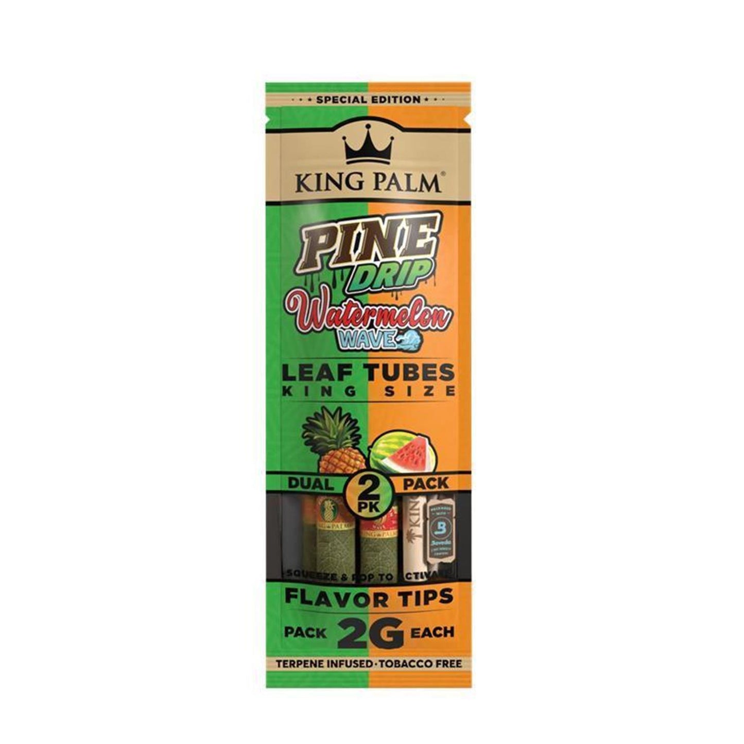 King Palm King Size (2 Stück) - Flavored