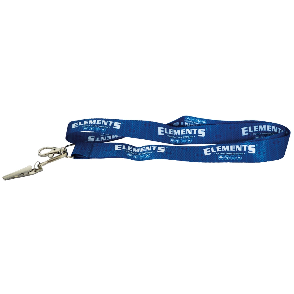Elements Lanyard Schlüsselband Blau