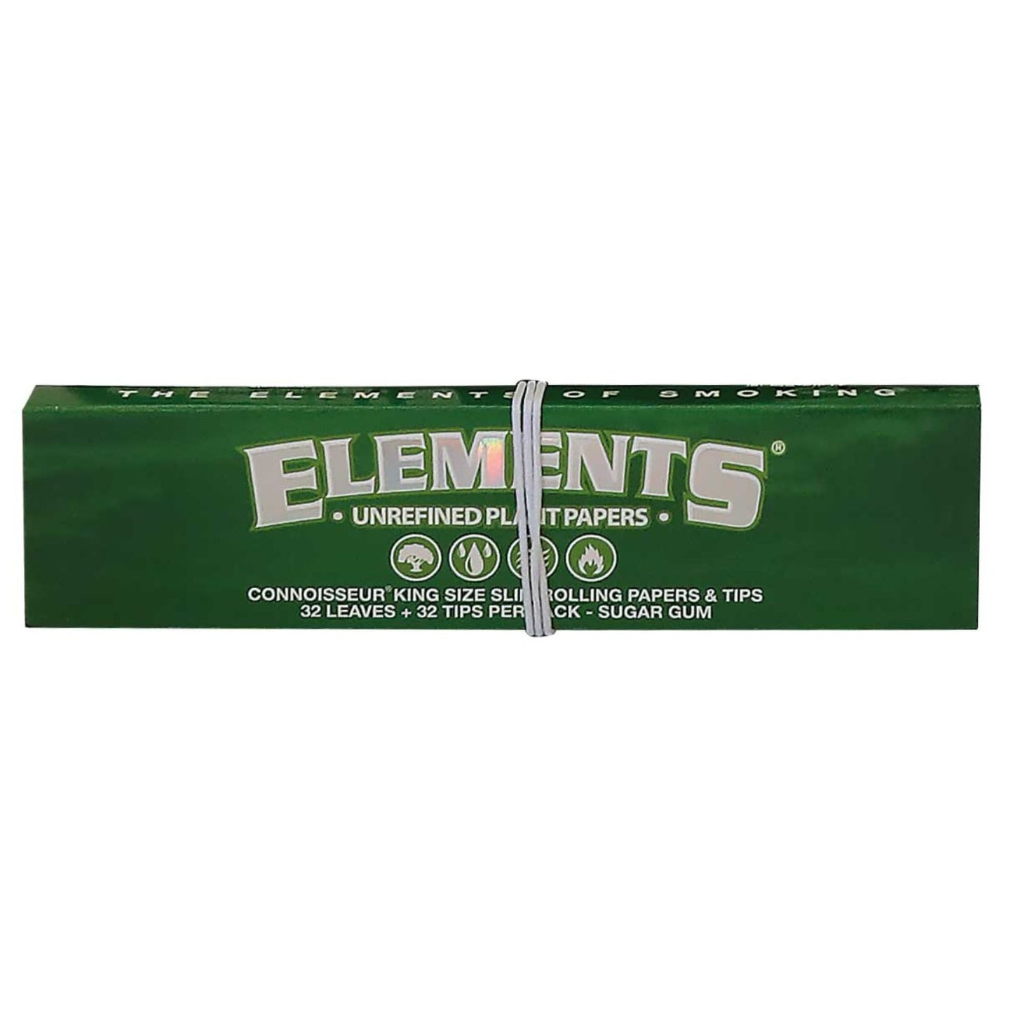 Elements Green Connoisseur King Size Slim + Filter Tips