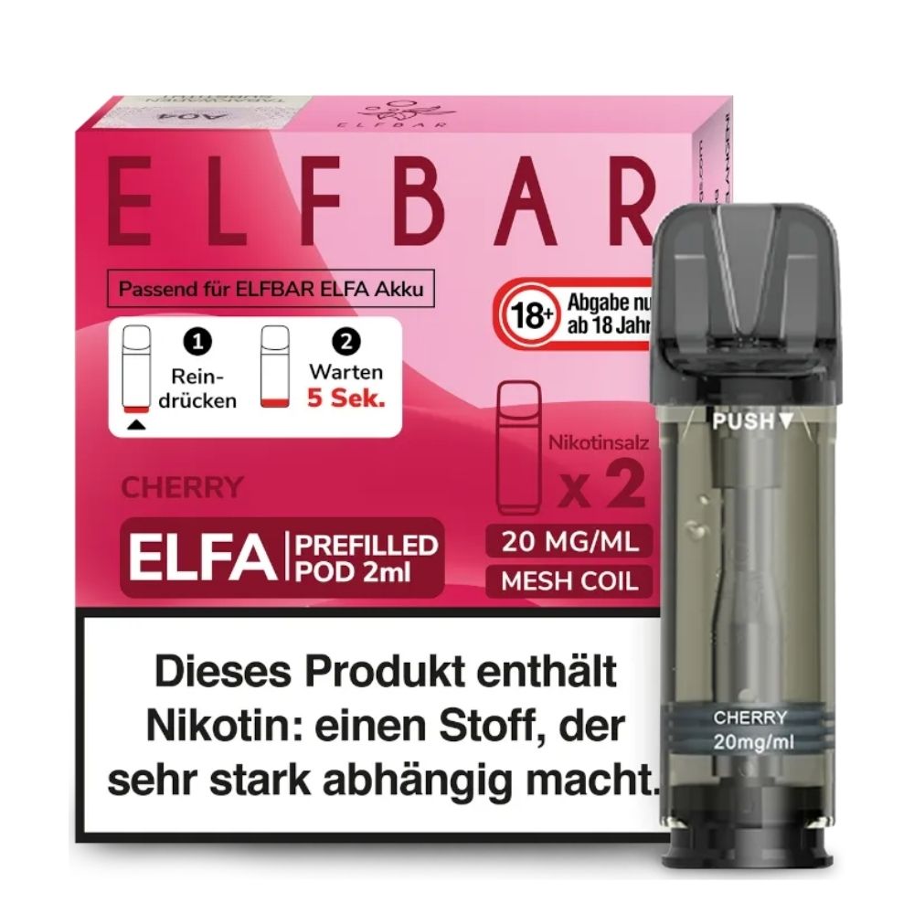 ELFBAR ELFA Pod 2er Pack 20mg/ml - verschiedene Sorten