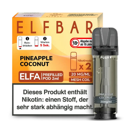 ELFBAR ELFA Pod 2er Pack 20mg/ml - verschiedene Sorten