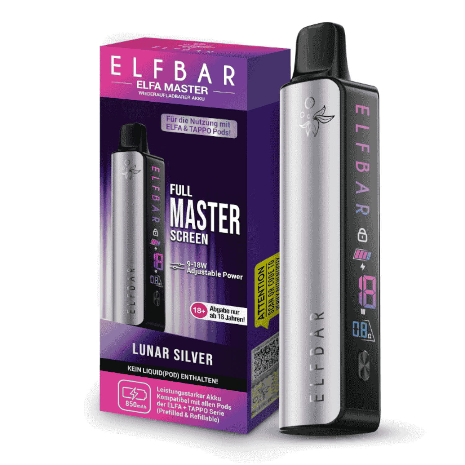 Elfbar Elfa Master Akku 850mAh