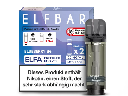 ELFBAR ELFA Pod 2er Pack 20mg/ml - verschiedene Sorten