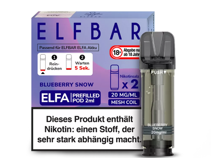 ELFBAR ELFA Pod 2er Pack 20mg/ml - verschiedene Sorten