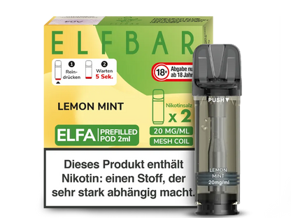 ELFBAR ELFA Pod 2er Pack 20mg/ml - verschiedene Sorten
