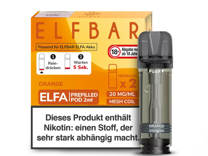 ELFBAR ELFA Pod 2er Pack 20mg/ml - verschiedene Sorten