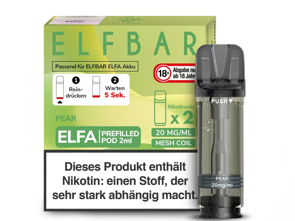 ELFBAR ELFA Pod 2er Pack 20mg/ml - verschiedene Sorten
