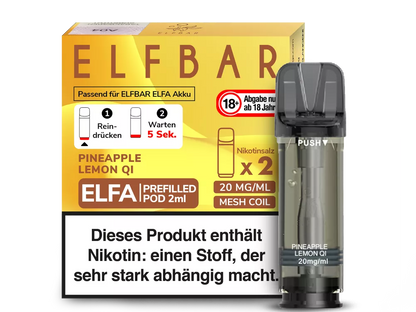 ELFBAR ELFA Pod 2er Pack 20mg/ml - verschiedene Sorten
