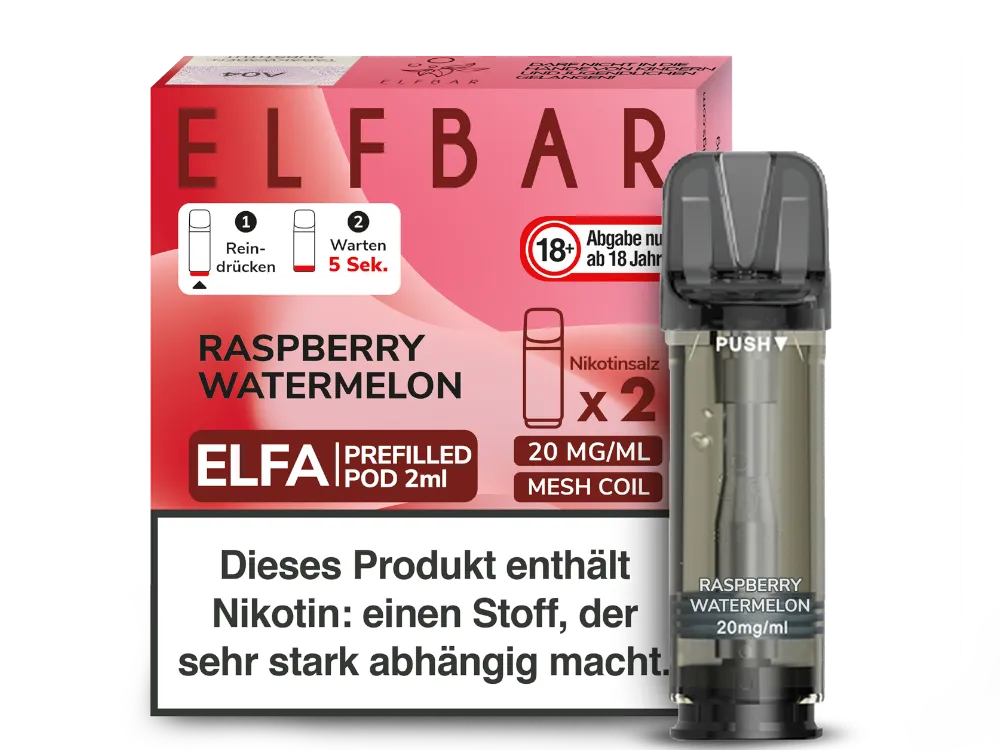 ELFBAR ELFA Pod 2er Pack 20mg/ml - verschiedene Sorten