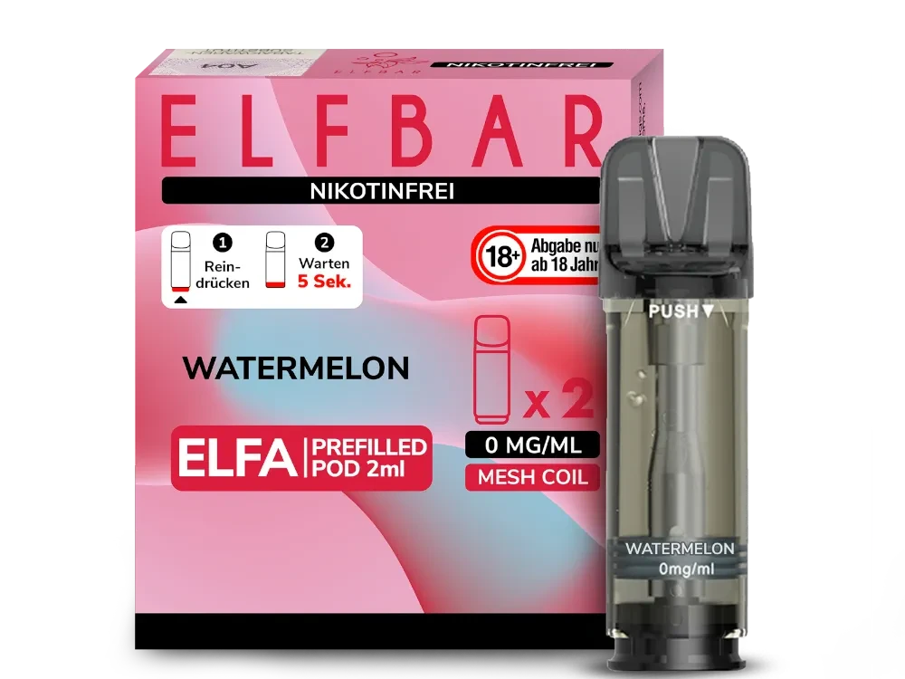 elfbar in kroatien kaufen ELFA Pods Nikotinfrei 0mg/ml – 2er Pack verschiedenen Geschmacksrichtungen – Herb Shuttles elfbar neu Elfbar Pod läuft aus? Flavour_Ice Flavour:Strawberry Ice Cream
