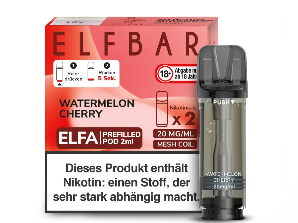 ELFBAR ELFA Pod 2er Pack 20mg/ml - verschiedene Sorten