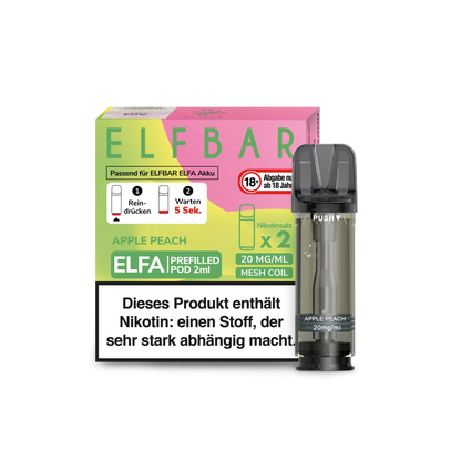 ELFBAR ELFA Pod 2er Pack 20mg/ml - verschiedene Sorten