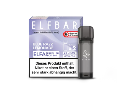 ELFBAR ELFA Pod 2er Pack 20mg/ml - verschiedene Sorten