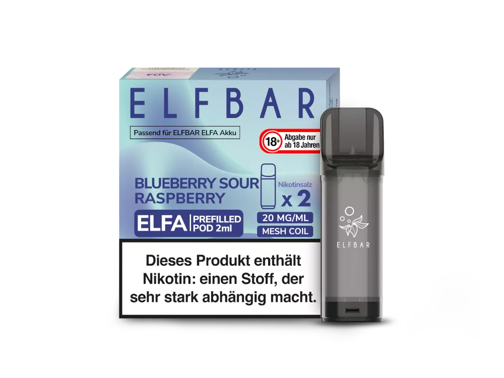 ELFBAR ELFA Pod 2er Pack 20mg/ml - verschiedene Sorten