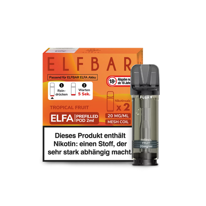 ELFBAR ELFA Pod 2er Pack 20mg/ml - verschiedene Sorten