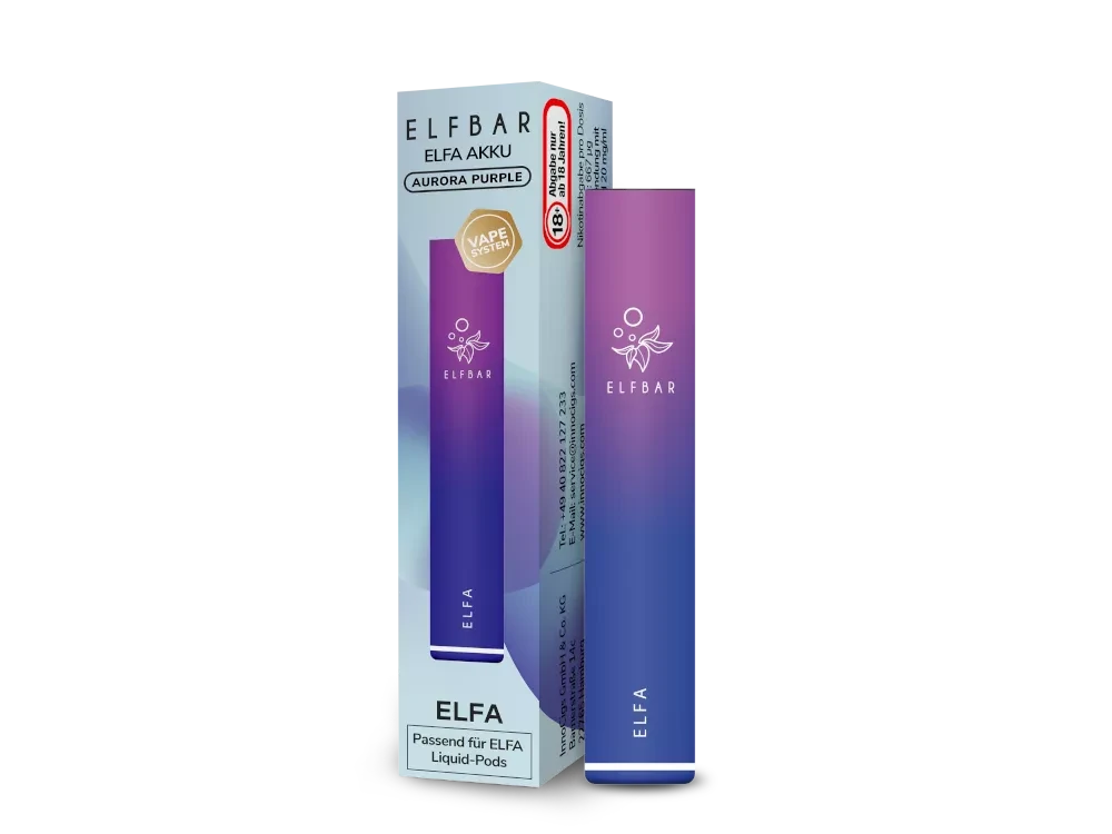 elfbar wann ist der akku voll ELFA Mehrweg-Akku 500 mAh – Wiederaufladbarer Vape kaufen – Herb Shuttles elfbar akku ELFBAR ELFA Master – Vape Pods: Pre Filled Pods Colour:Banana Ice - Yellow