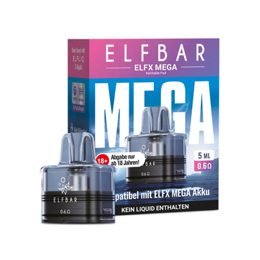 Elfbar ELFX MEGA Pod 0,6 / 0,8 Ohm - 5ml