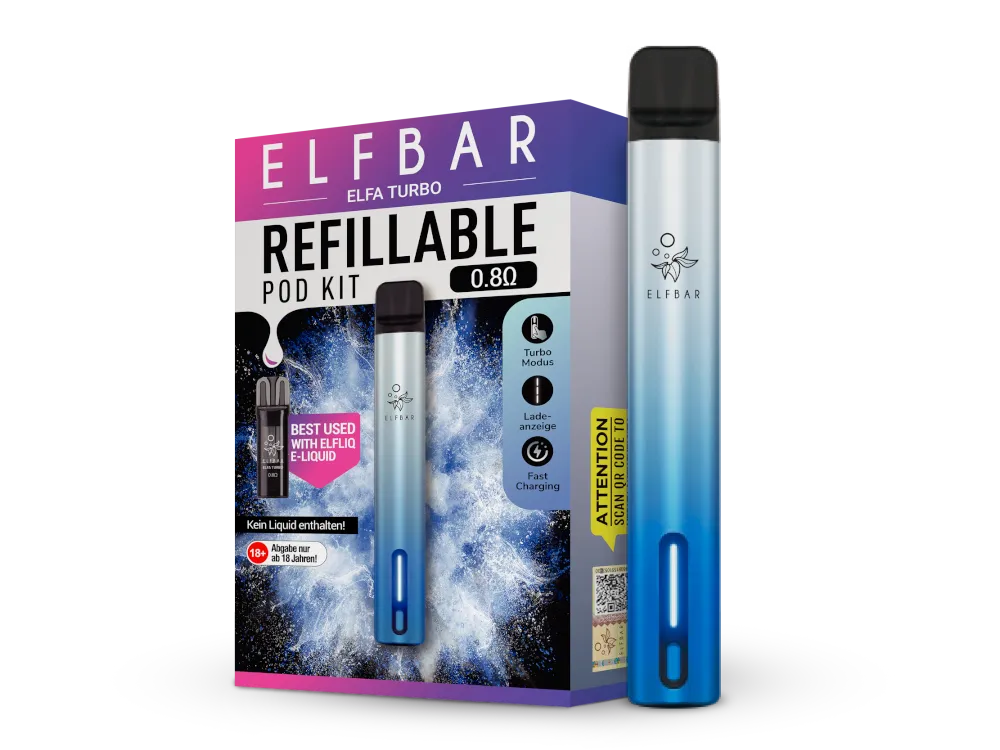 ELFBAR ELFA Turbo Mehrweg-Akku 550 mAh