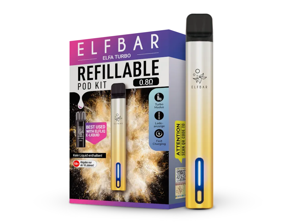 ELFBAR ELFA Turbo Mehrweg-Akku 550 mAh