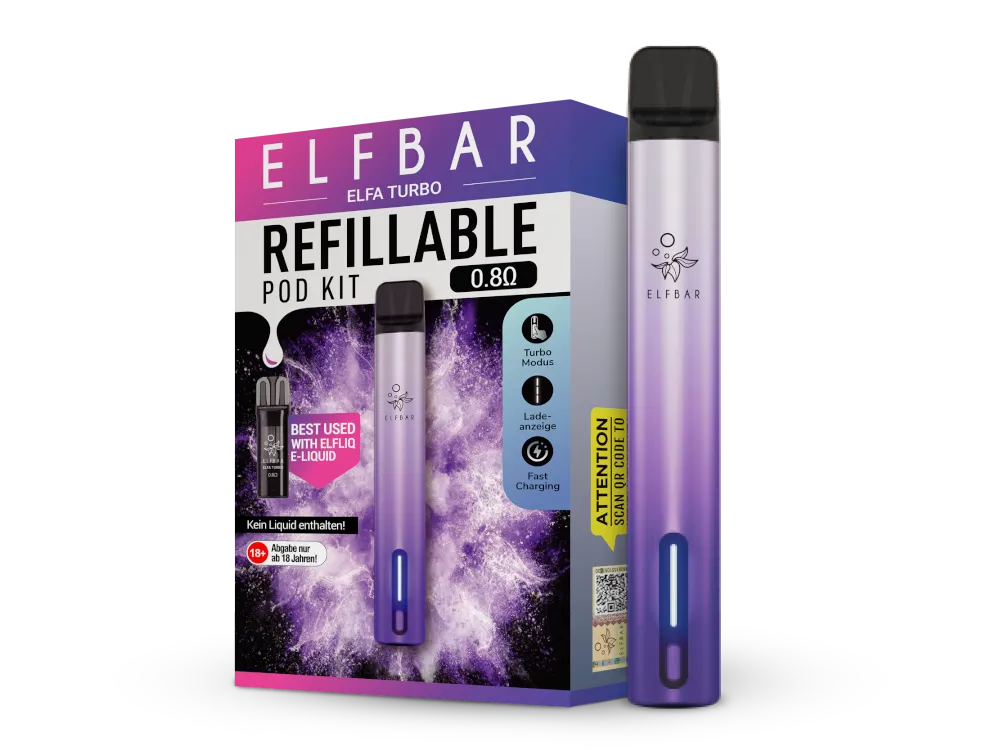 ELFBAR ELFA Turbo Mehrweg-Akku 550 mAh