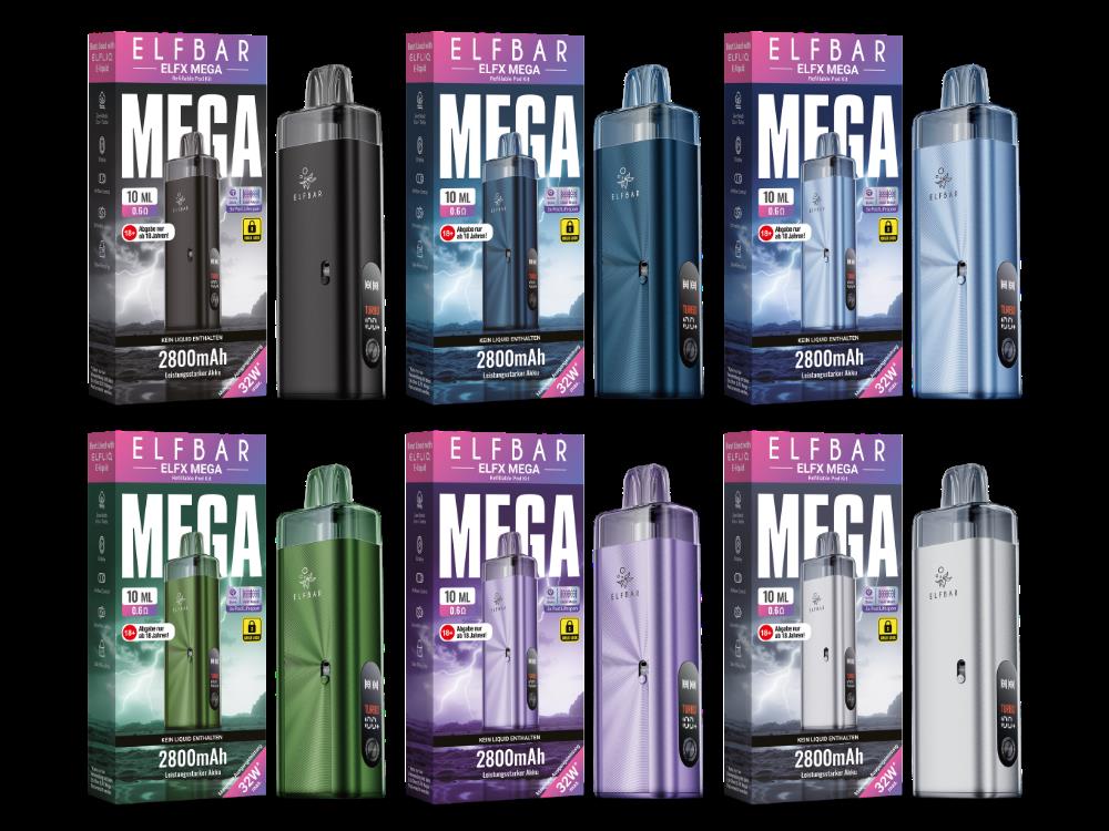 Elfbar ELFX MEGA Akku 2800mAh