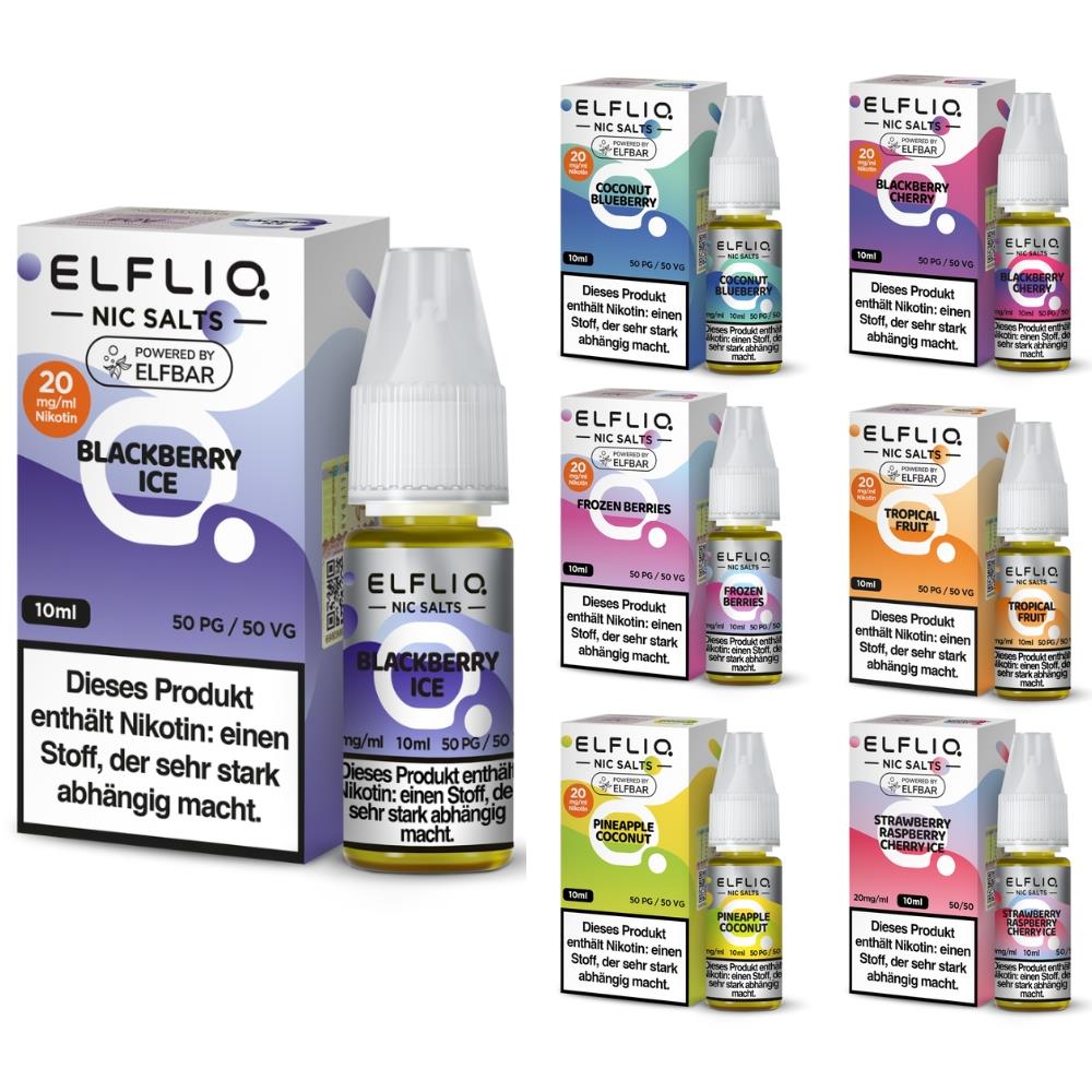 ELFLIQ 20 mg/ml - Nikotinsalz Liquid by Elfbar