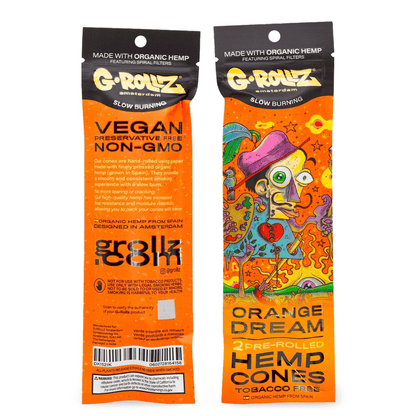 G-Rollz - Orange Dream Hemp Cones 2er Pack