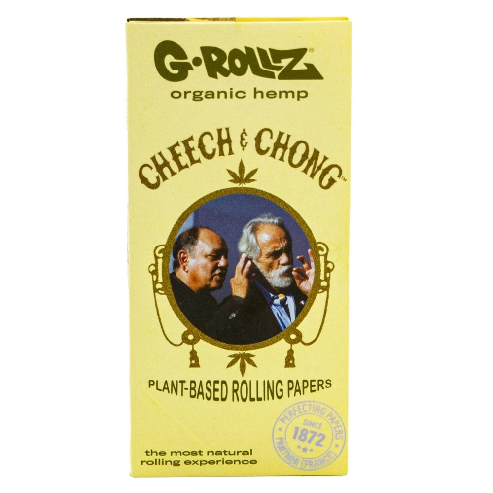 G-Rollz - Cheech & Chong Organic Papers KSS+Tips+Tray G-Rollz