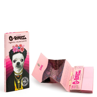 G-Rollz - Mexican Diamonds Papers KSS+Tips+Tray Pink