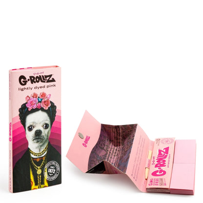 G-Rollz - Mexican Diamonds Papers KSS+Tips+Tray Pink
