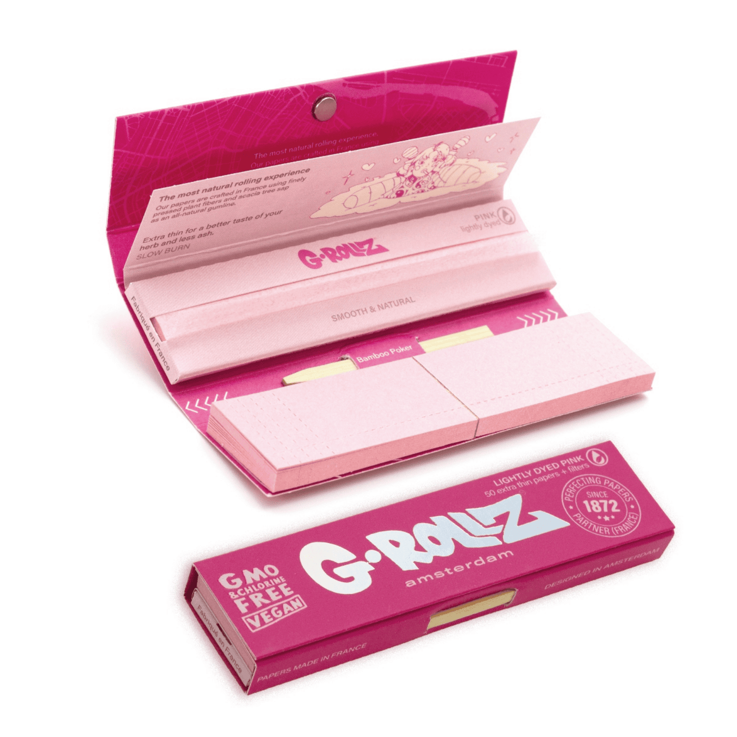 G-Rollz - KSS Papers + Tips - Pink