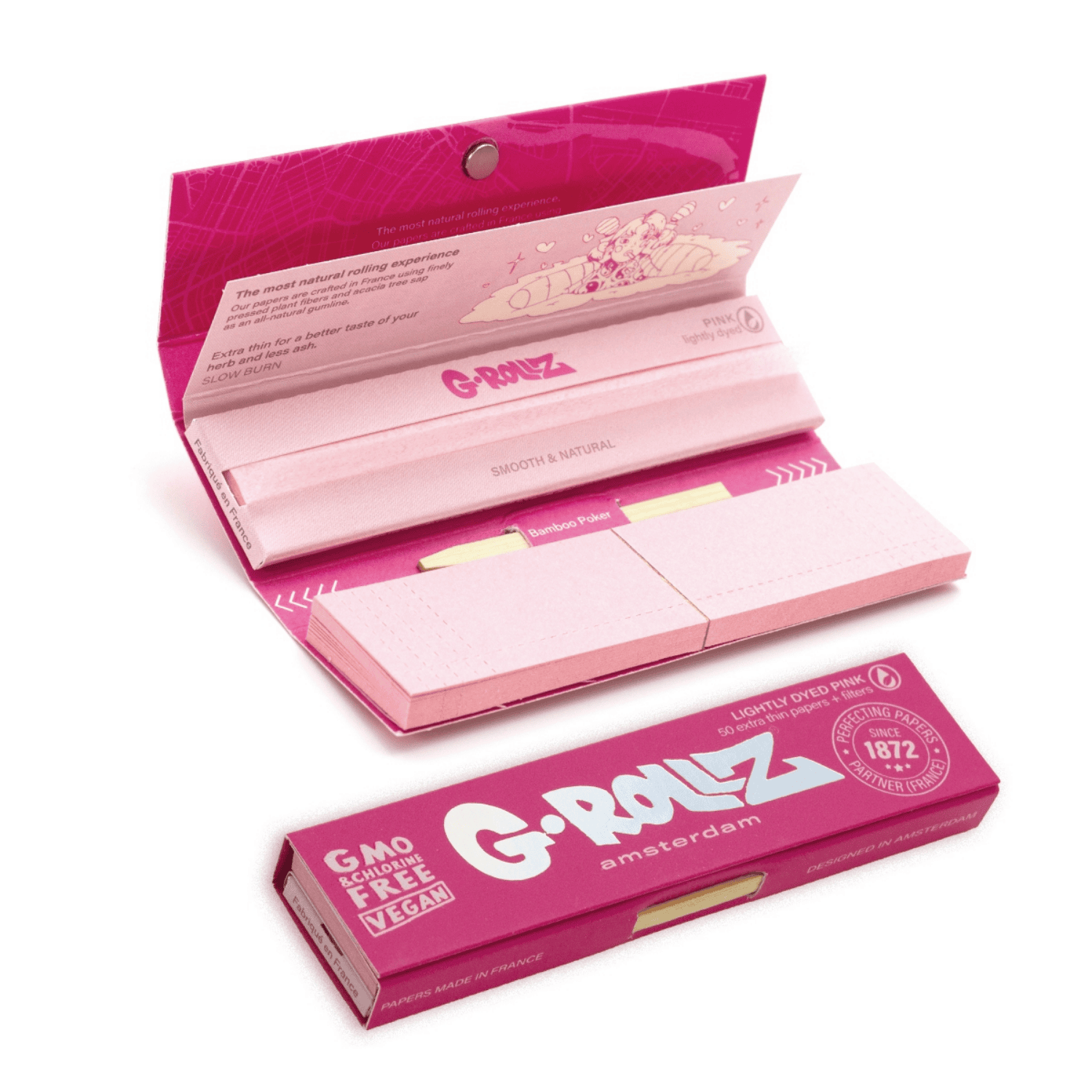 G-Rollz - KSS Papers + Tips - Pink