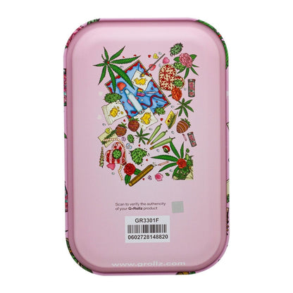 G-Rollz Rolling Tray Medium - Amsterdam Picnic Valentines