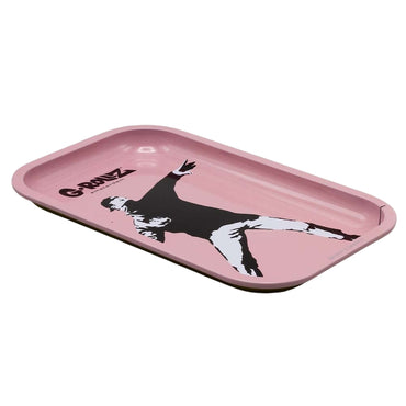 G-Rollz Rolling Tray Medium - Flower Thrower Pink
