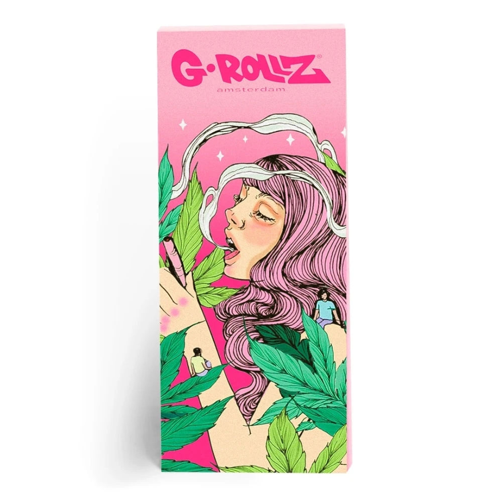 G-Rollz Filter Tips Pink - Mushroom Lady G-Rollz