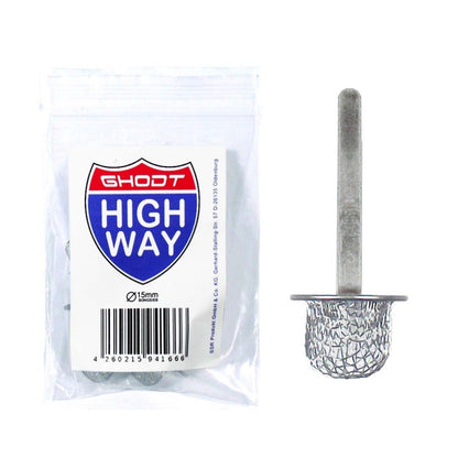 Bong Einhängesieb 15mm (10 Stk)