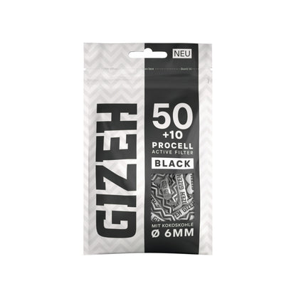 GIZEH ProCell Active Filter Ø 6mm (60 Stück) - 4 Farben
