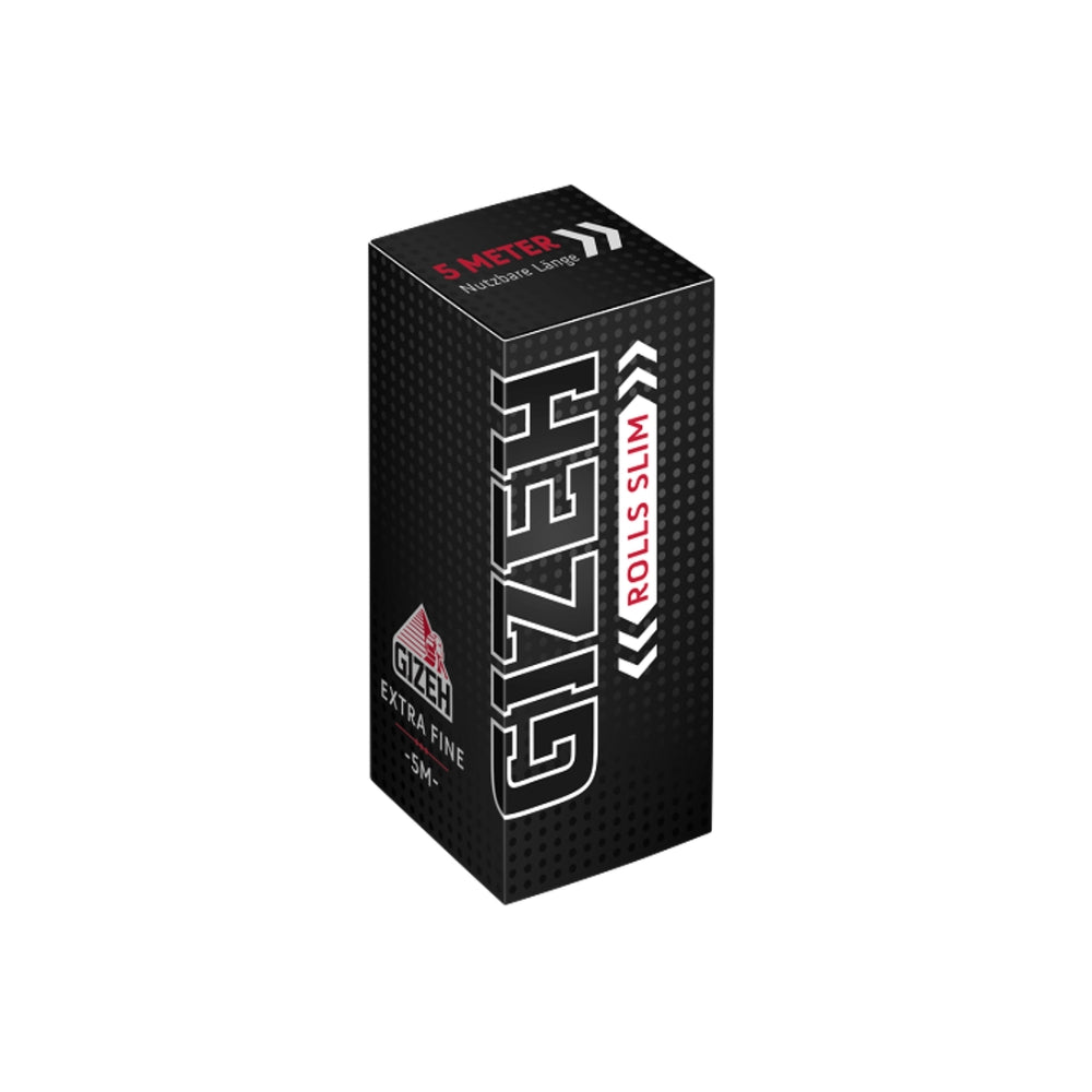 GIZEH BLACK Rolls Slim | Endlospapier Rolls | zum Drehen
