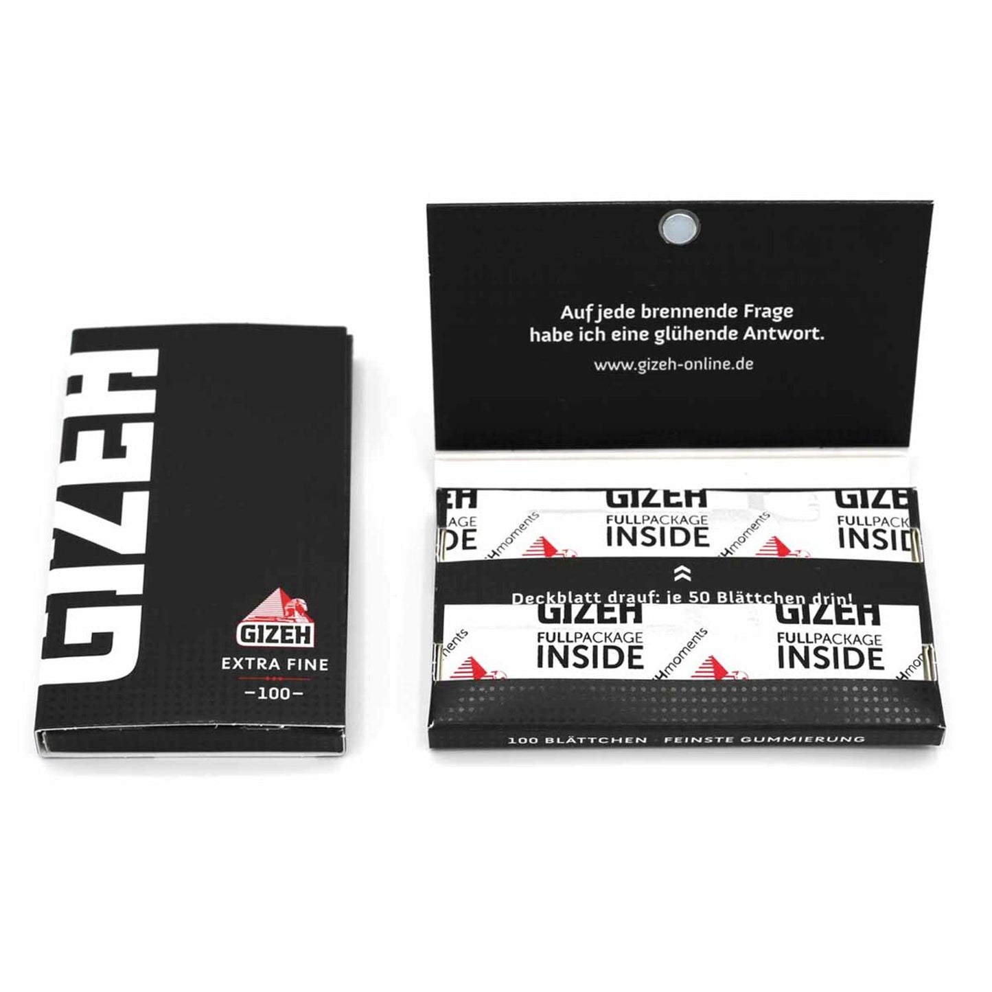 GIZEH Extra Fine Smoking Paper 100 Blättchen